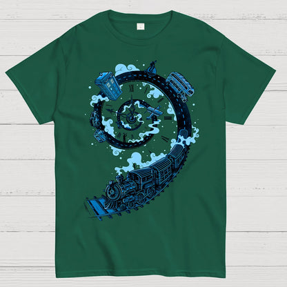 Time Machine Geek T-Shirt