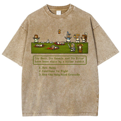 The Holy Grail Trail Vintage Distressed T-shirt