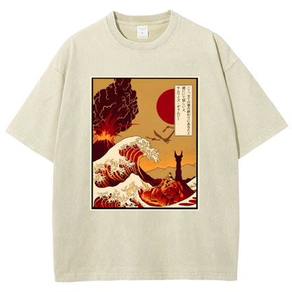 At The End Of All Things Vintage Distressed T-shirt