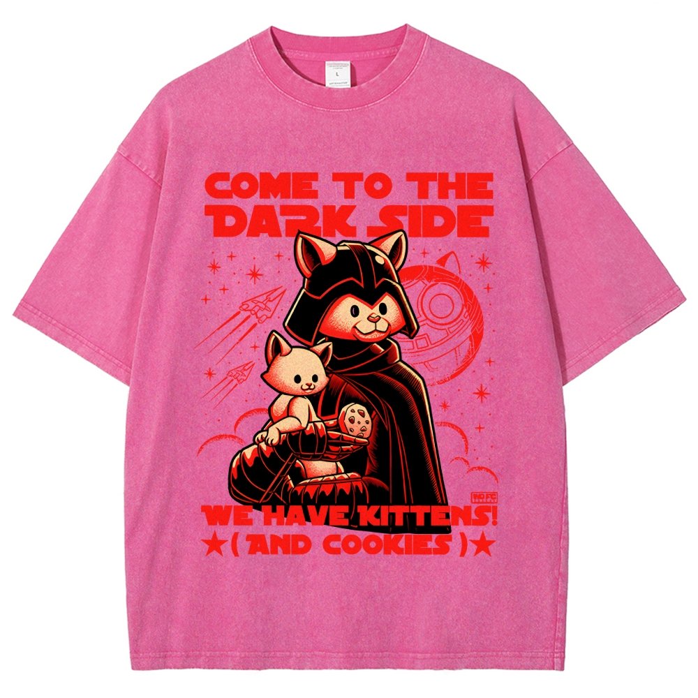 We Have Kittens and Cookies Vintage Distressed T-shirt