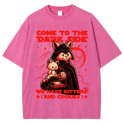 We Have Kittens and Cookies Vintage Distressed T-shirt
