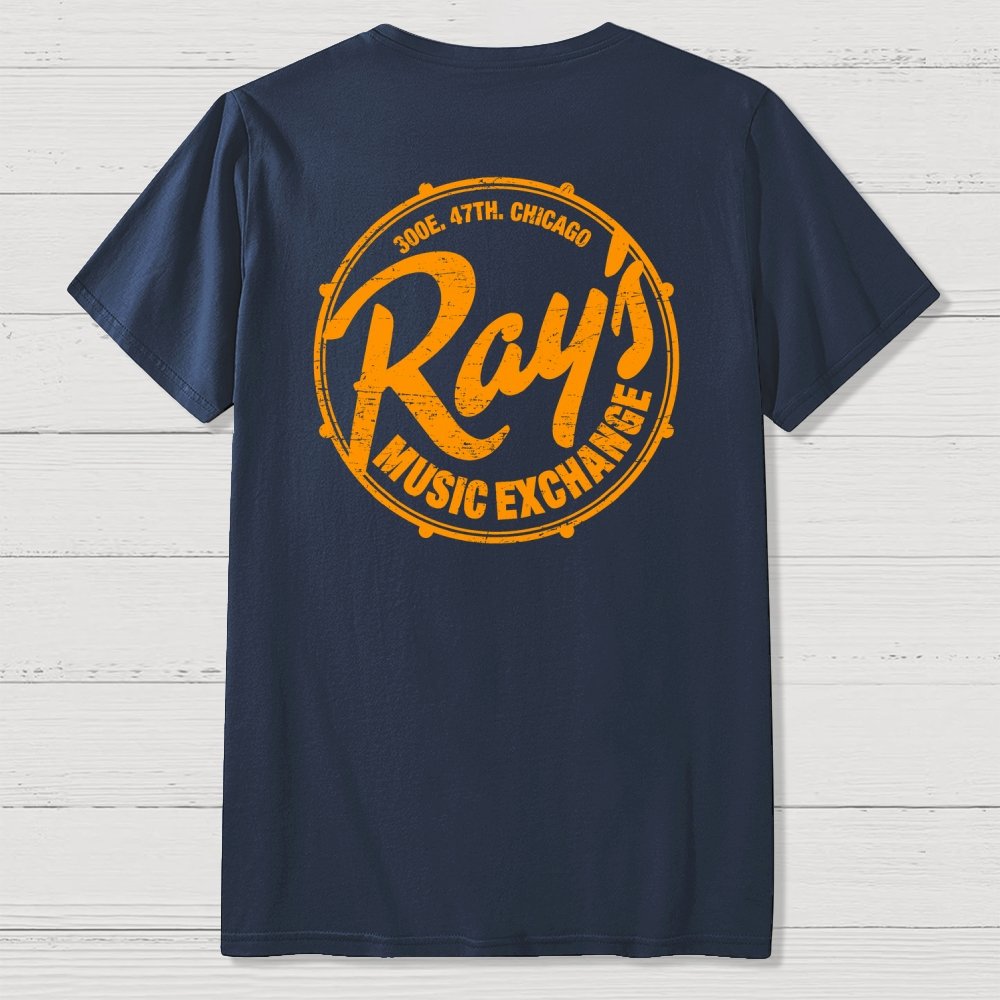 Ray’s Music Exchange Unisex Front And Back Printing Geek T-Shirt