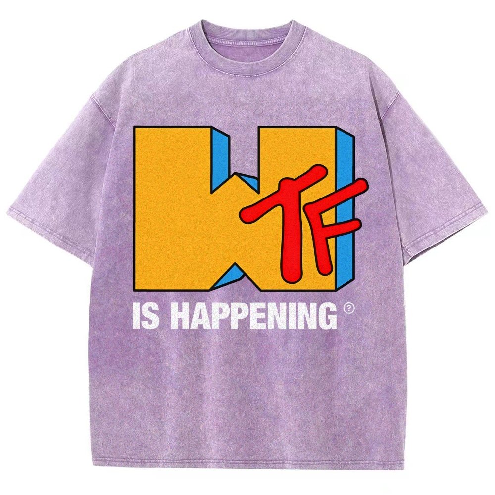 Is Happening Vintage Distressed T-shirt