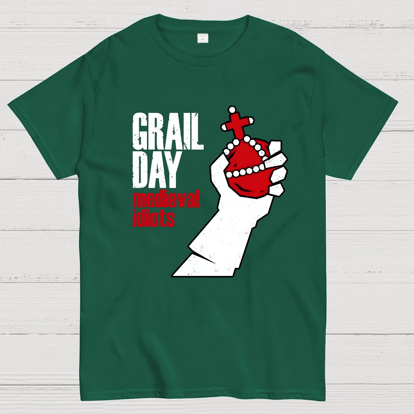 Medieval Idiots Geek T-Shirt