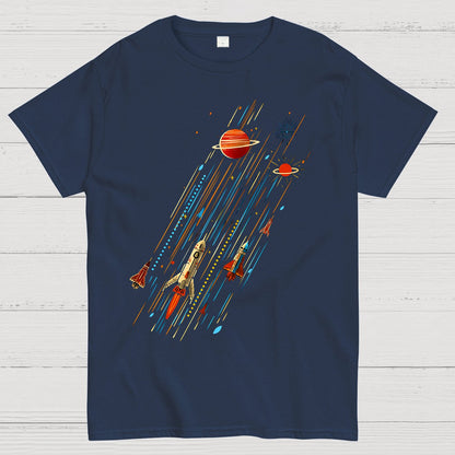Space travel is cool Geek T-Shirt
