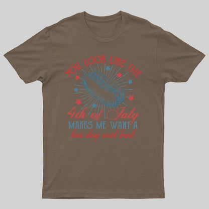 You Look Like the 4th of July Geeky T-Shirt