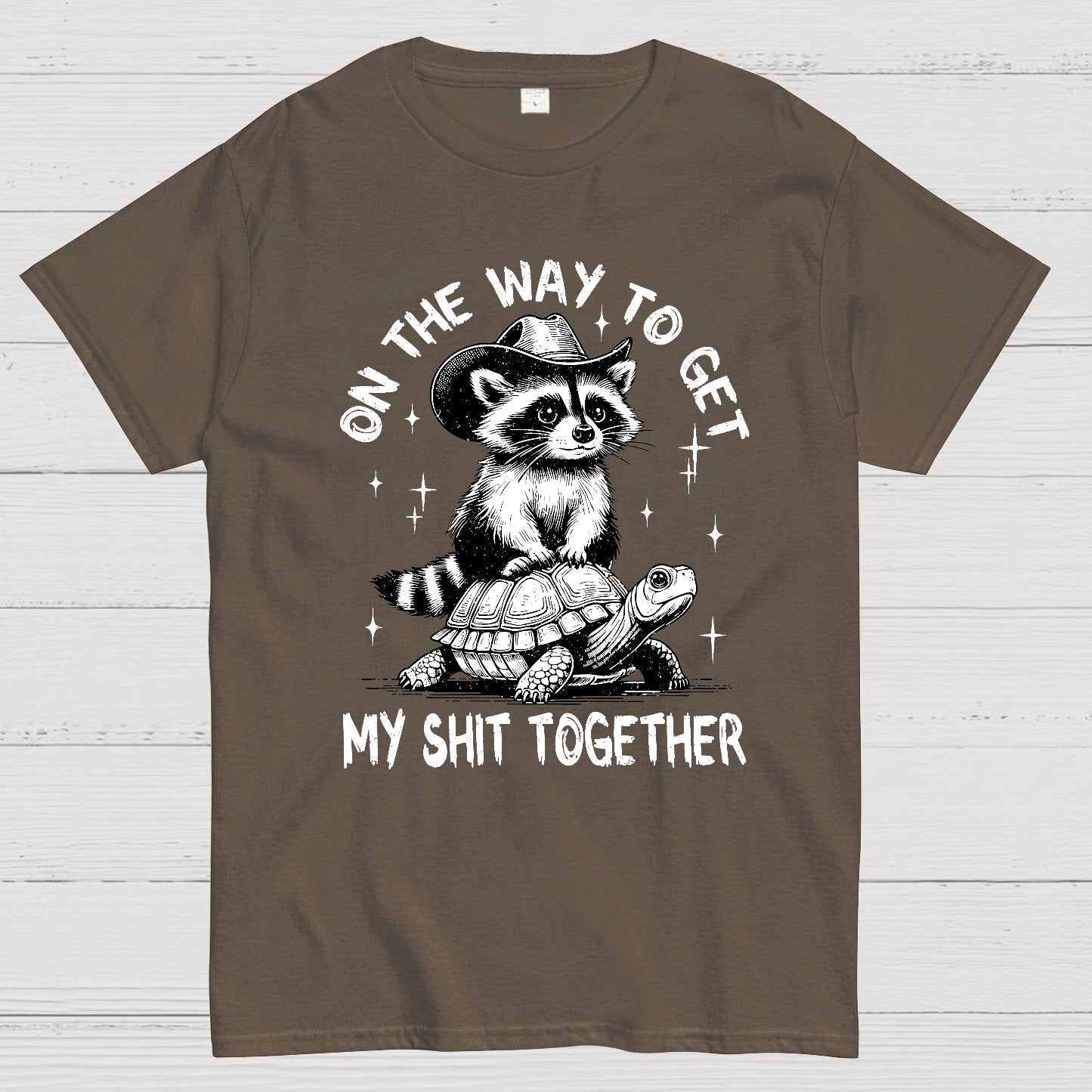On The Way To Get My Shit Together Geek T-Shirt