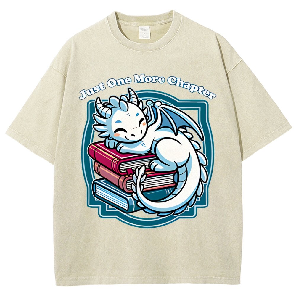 Just One More Chapter Vintage Distressed T-shirt