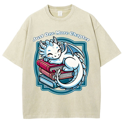 Just One More Chapter Vintage Distressed T-shirt