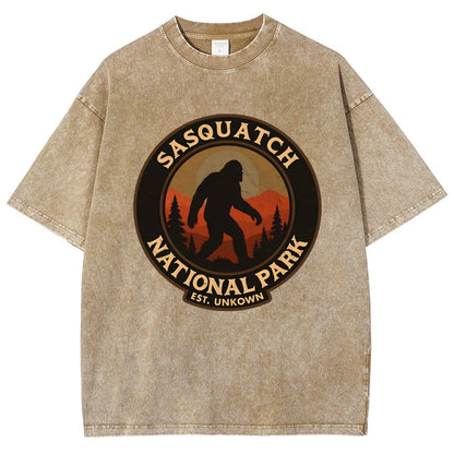 Sasquatch National Park Vintage Distressed T-shirt