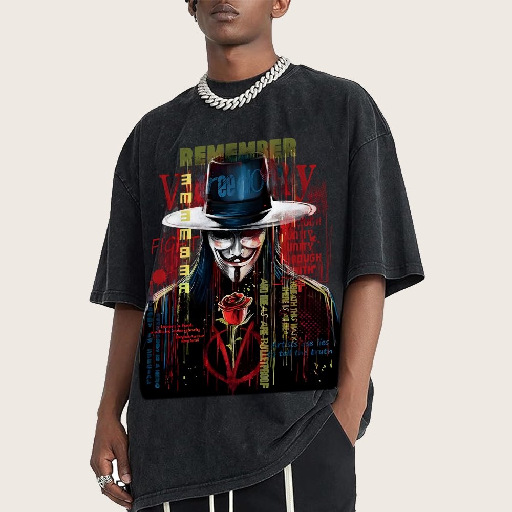 Remember Vintage Distressed T-shirt
