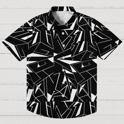 Geometric line Geek Hawaiian Shirt