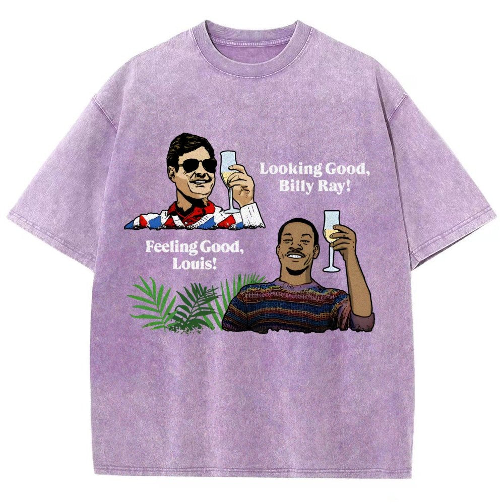 Looking Good Billy Ray! Feeling Good Louis! Vintage Distressed T-shirt