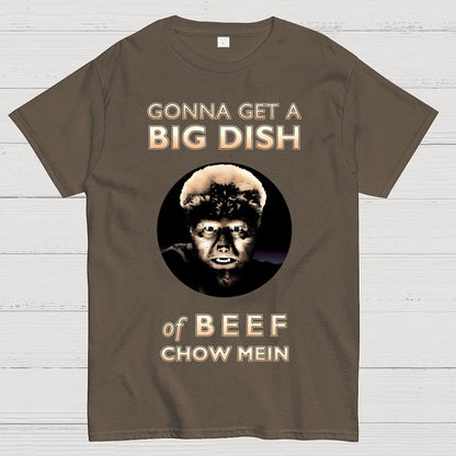 Big dish of Beef Chow Mein Geek T-Shirt