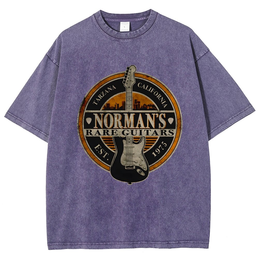 Norman S Rare Guitars Essential Vintage Distressed T-shirt