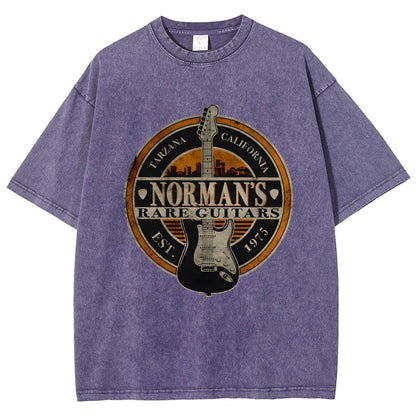 Norman S Rare Guitars Essential Vintage Distressed T-shirt