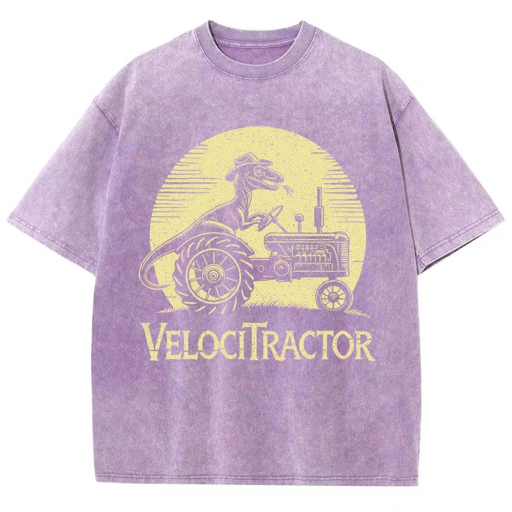VelociTractor Vintage Distressed T-shirt