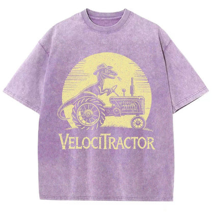 VelociTractor Vintage Distressed T-shirt