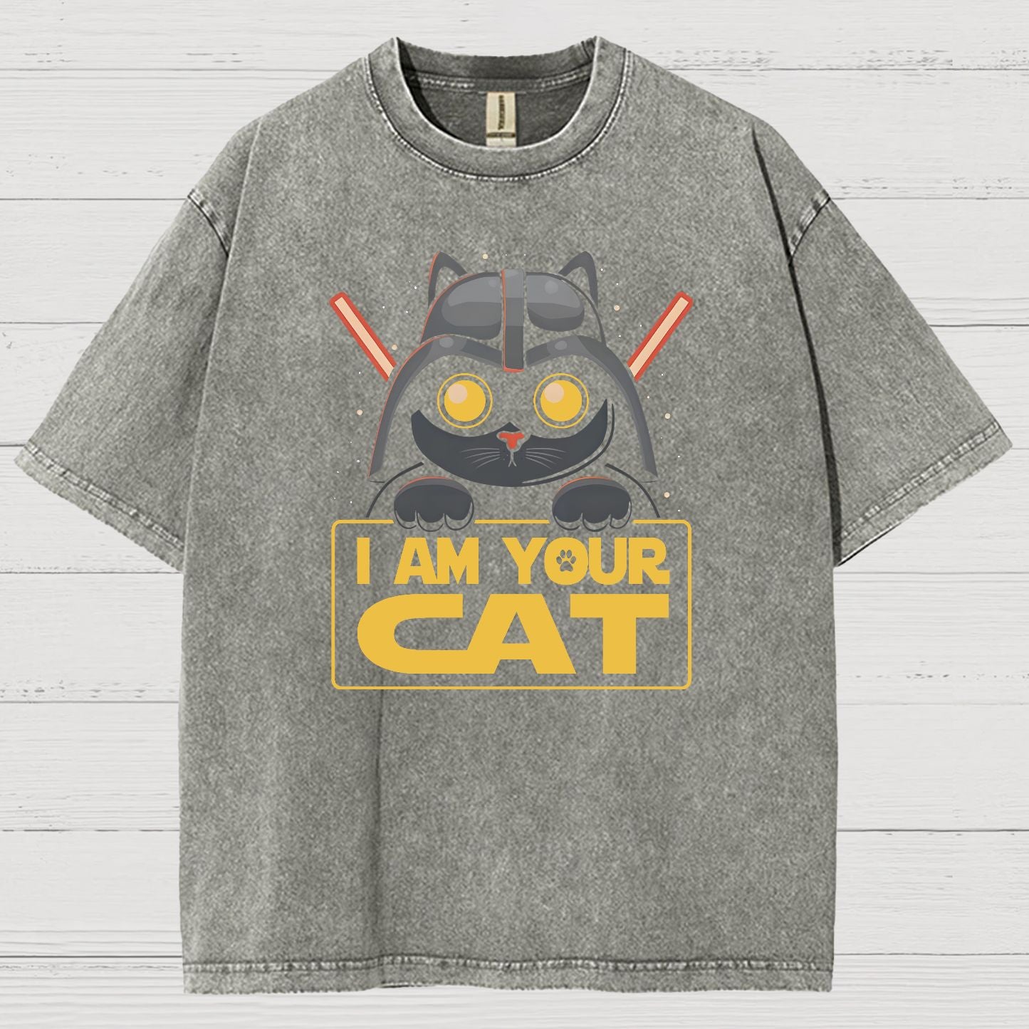 I Am Your CAT Vintage Distressed T-shirt