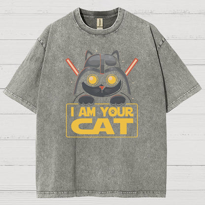 I Am Your CAT Vintage Distressed T-shirt