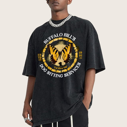 Wild Buffalo Services Vintage Distressed T-shirt