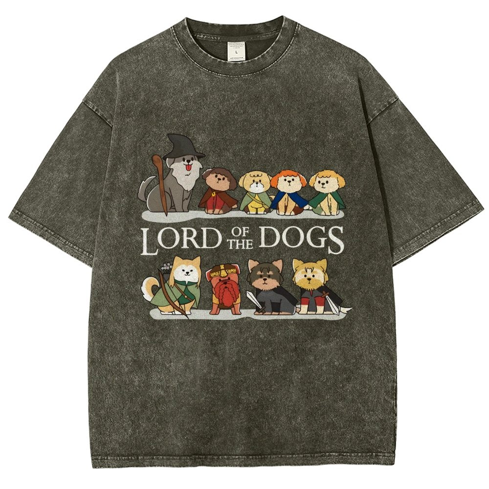King Of The Dogs Vintage Distressed T-shirt