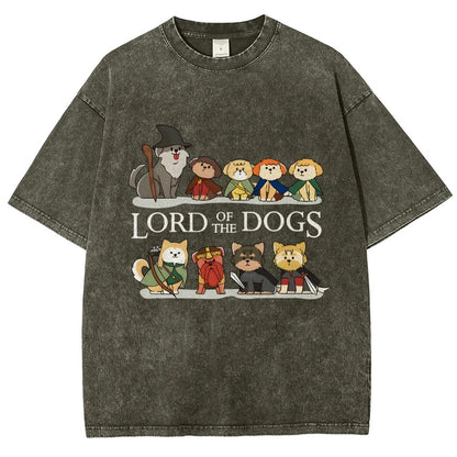 King Of The Dogs Vintage Distressed T-shirt