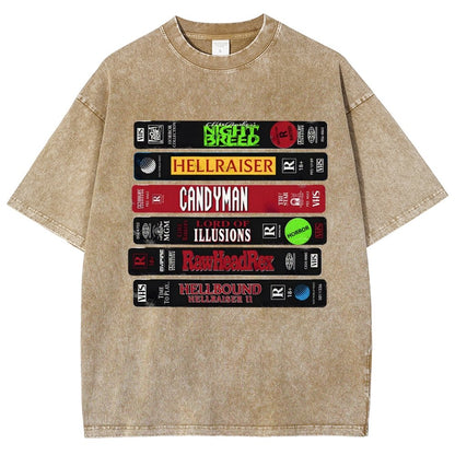 VHS Barker Vintage Distressed T-shirt
