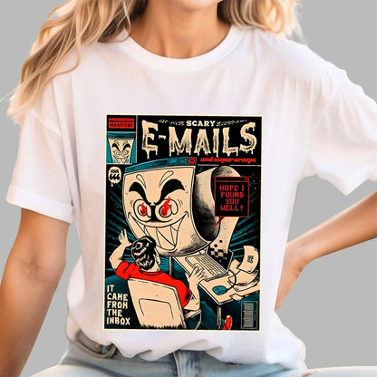 Scary E-mails Geek T-Shirt