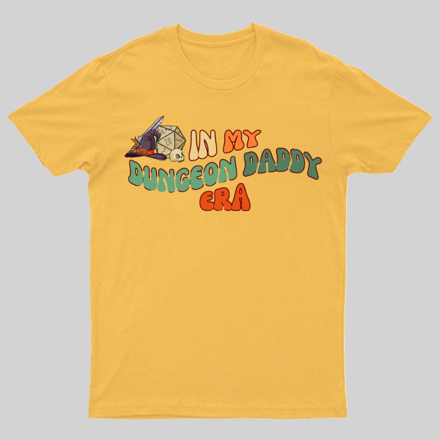 Dungeon Daddy Game Geeky T-Shirt