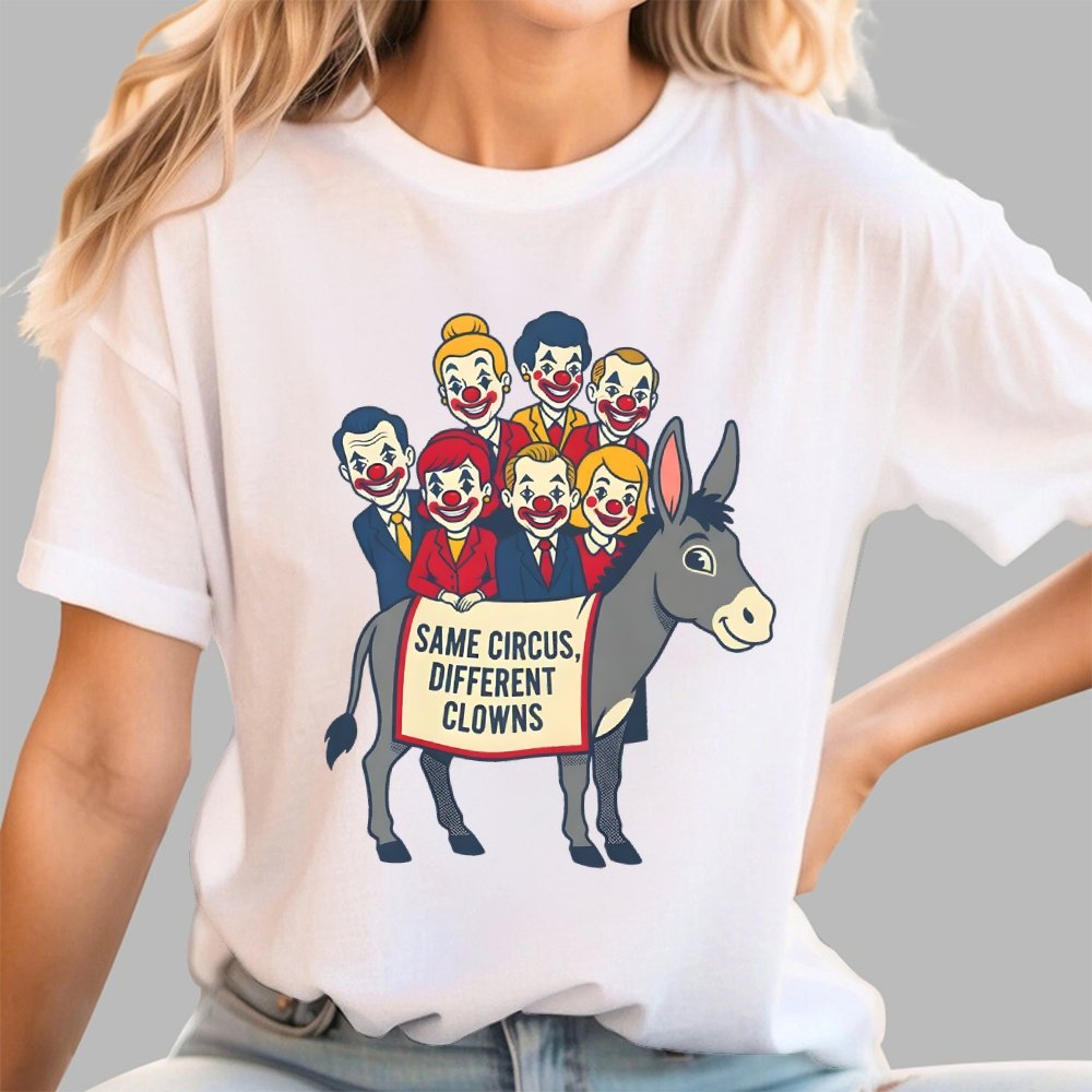 Same circus, different clowns Geek T-Shirt