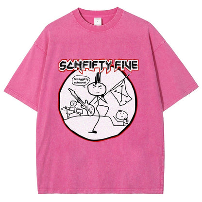 Schfifty Five Vintage Distressed T-shirt
