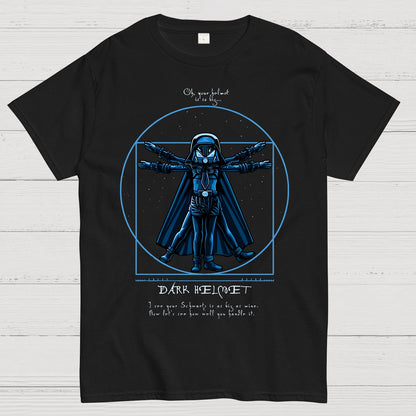 Vitruvian Helmet Geek T-Shirt