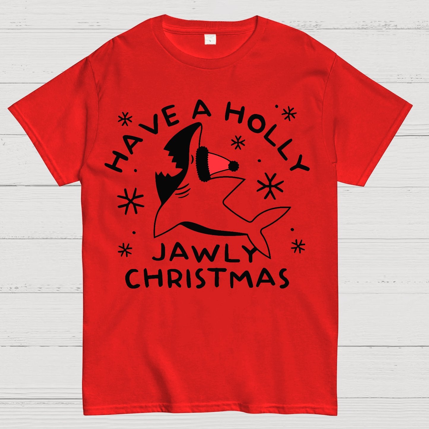 Have A Holly Jawly Christmas Geek T-Shirt