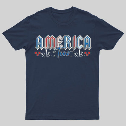 Retro America Tour 1776 Funny T-Shirt Gift