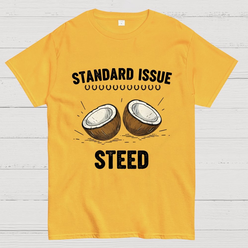 The Coconut Horse Standard Issue Steed Art Print Geek T-Shirt