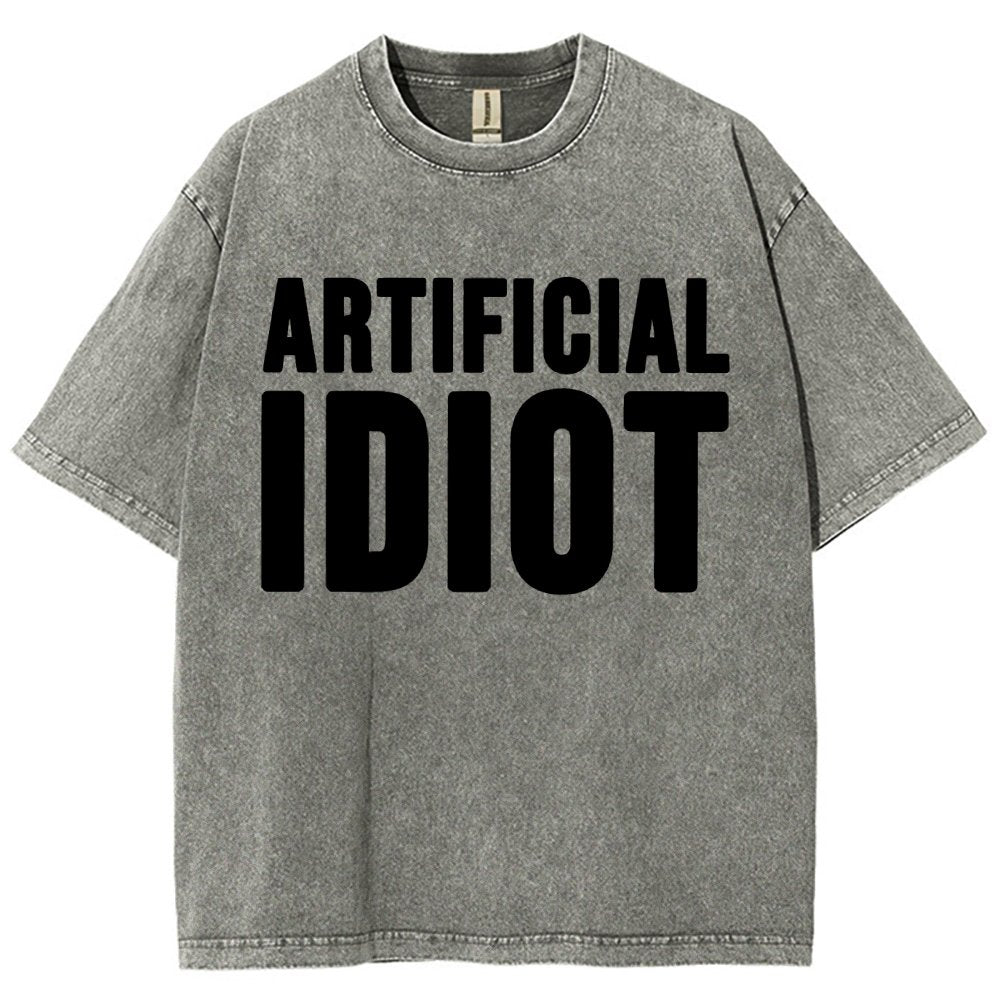 Artificial Idiot Vintage Distressed T-shirt
