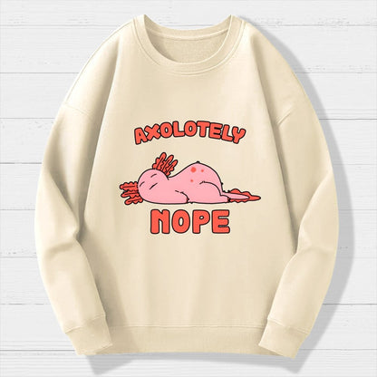 Axo Nope Geek Cotton Sweatshirt