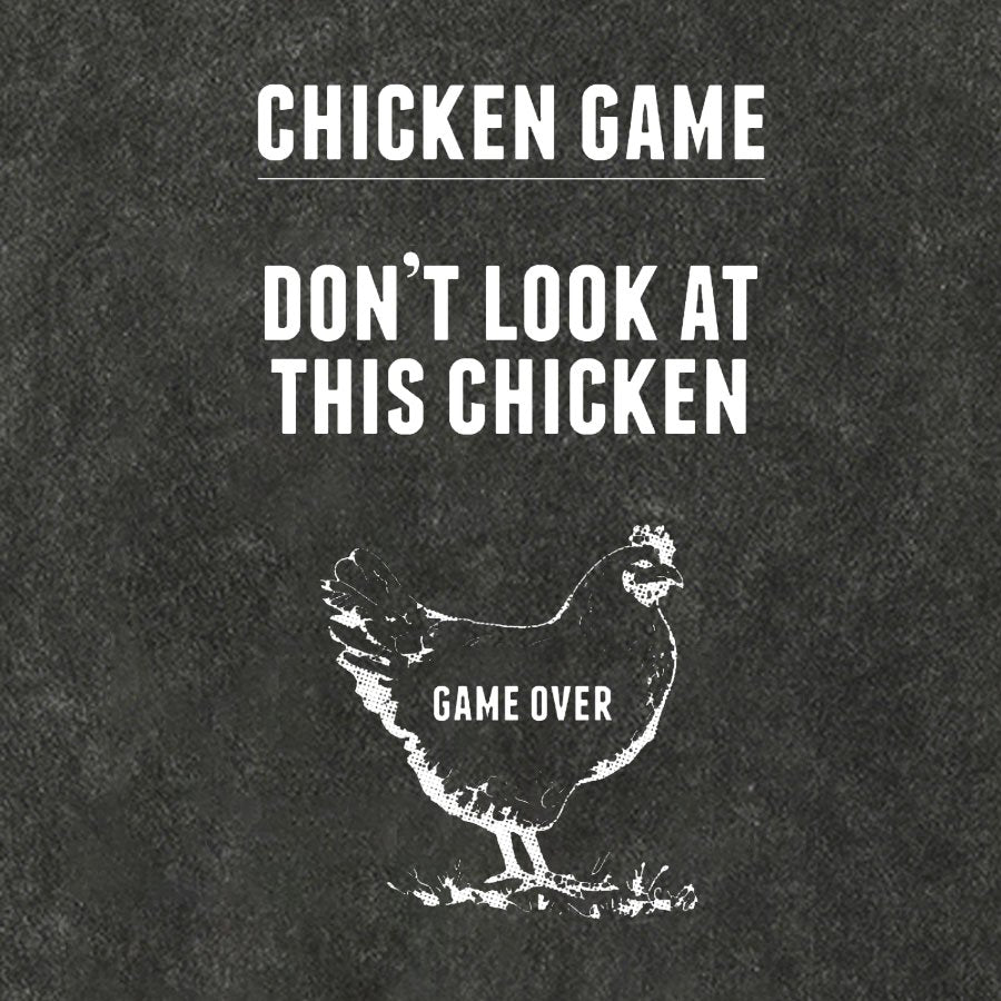 Chicken Game Vintage Distressed T-shirt