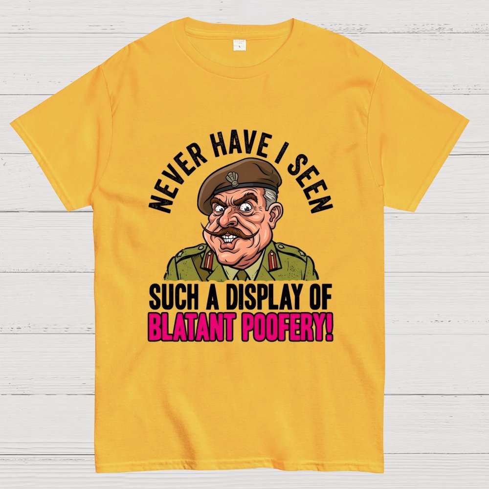 Never Have I Seen Such A Display Of Blatant Poofery! Art Print Geek T-Shirt