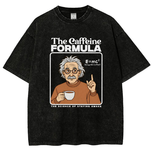 Caffeine Formula Vintage Distressed T-shirt