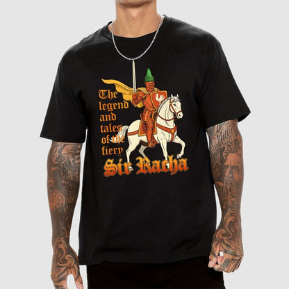 Sir Racha Art Print Geek T-Shirt