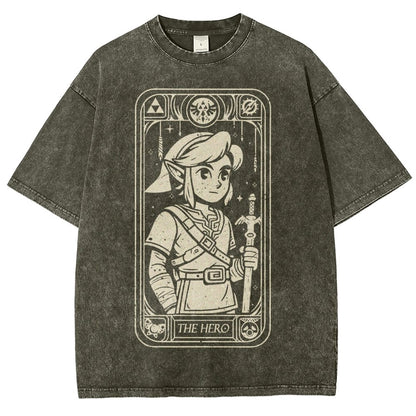 The New Tarot Hero Vintage Distressed T-shirt
