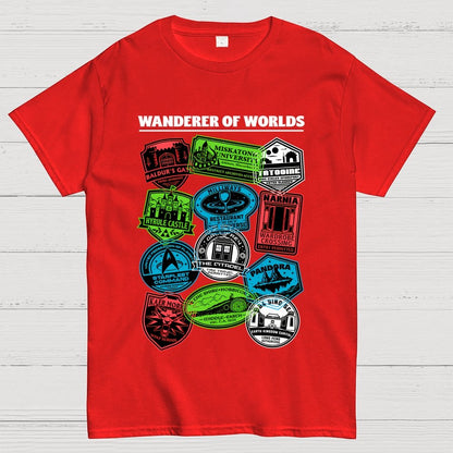 Geek Travel Stamp Geek T-Shirt
