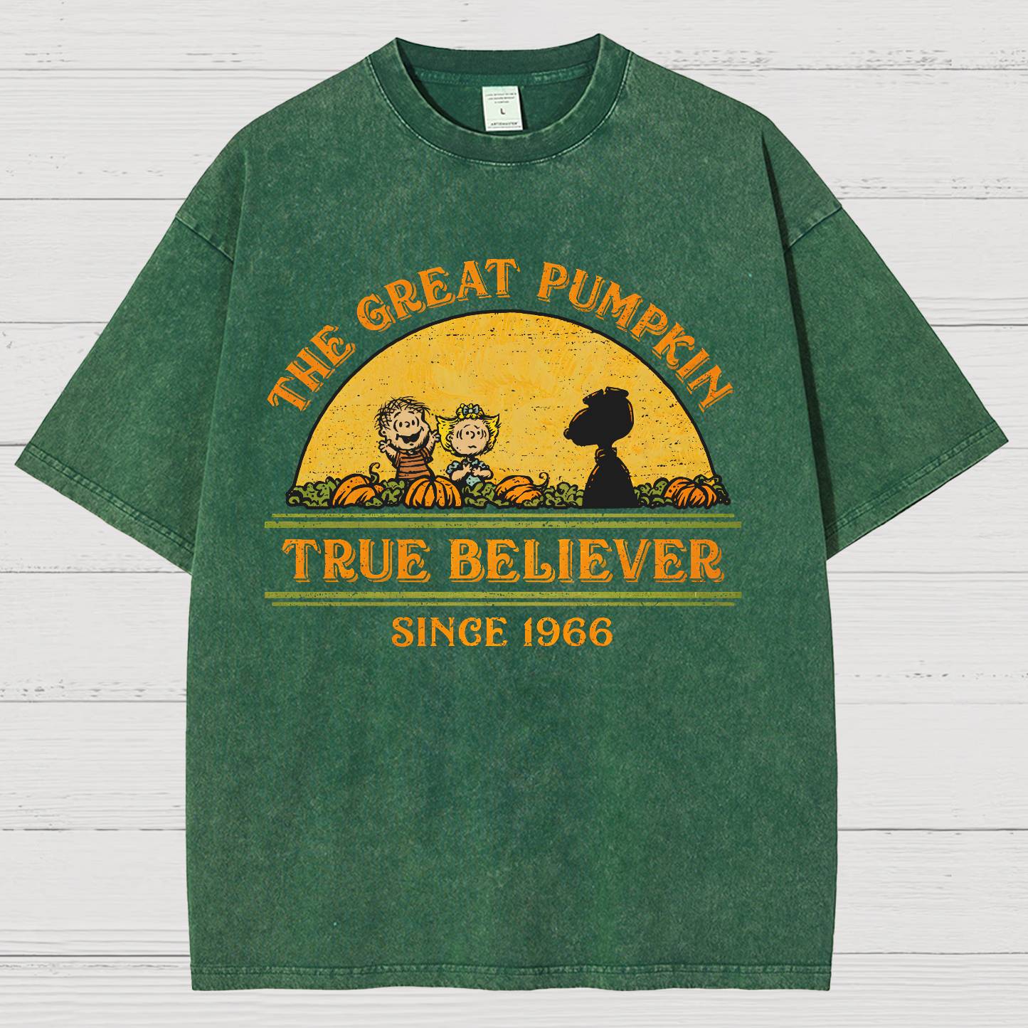 True Believer Since 1966 .Vintage Distressed T-shirt