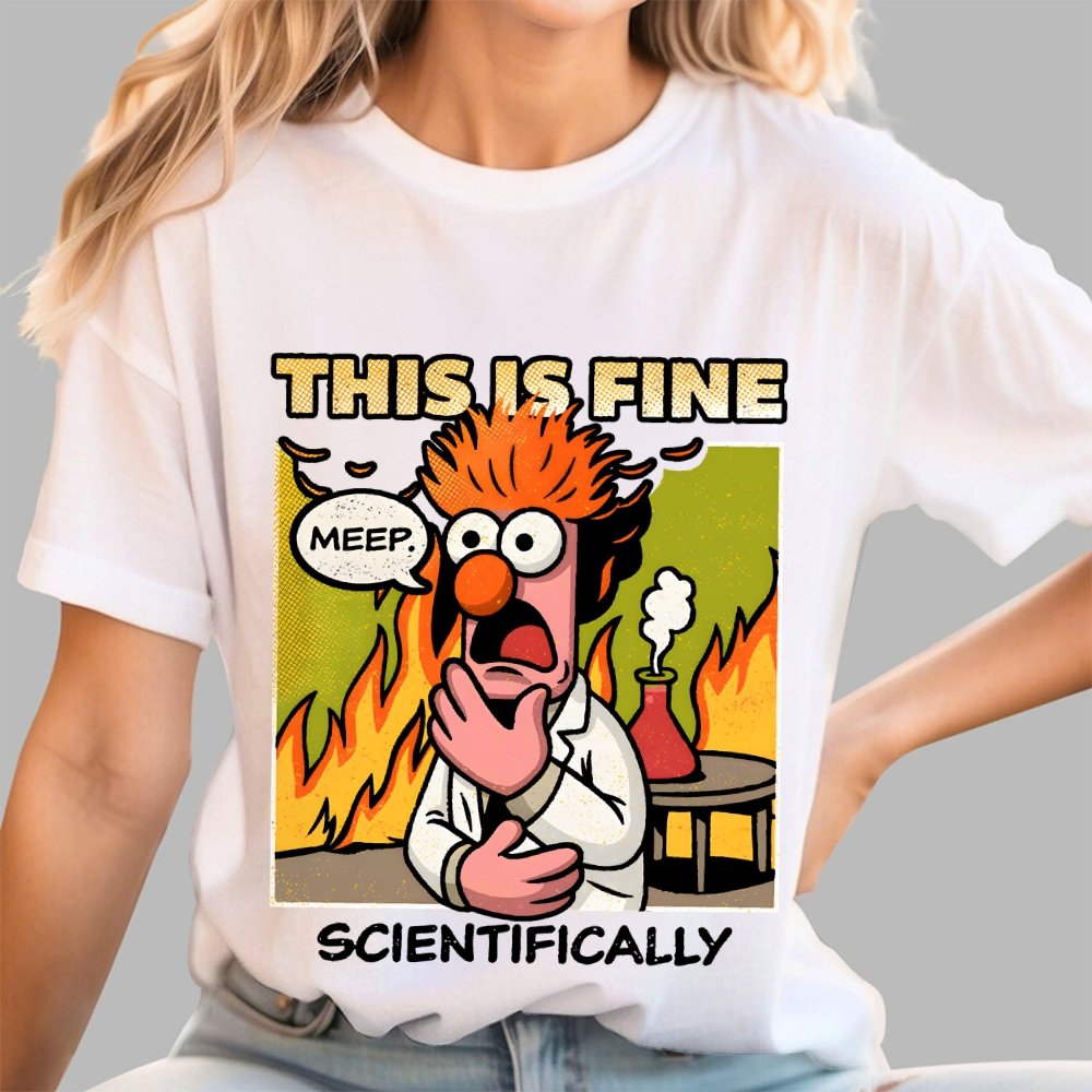 Scientifically Calculated Disaster Geek T-Shirt