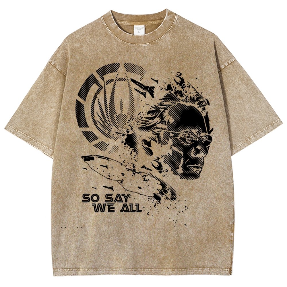 So Say We All Vintage Distressed T-shirt