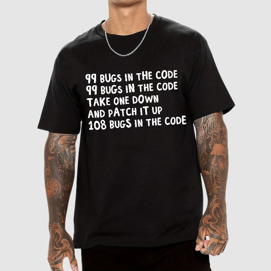 99 Bugs In The Code Geek T-Shirt