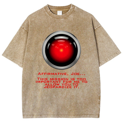 This mission is too important for me to allow you to jeopardize it Vintage Distressed T-shirt