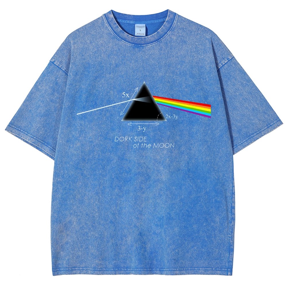 Dork World Of The Moon Vintage Distressed T-shirt